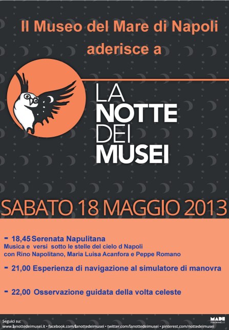 notte dei musei 2013